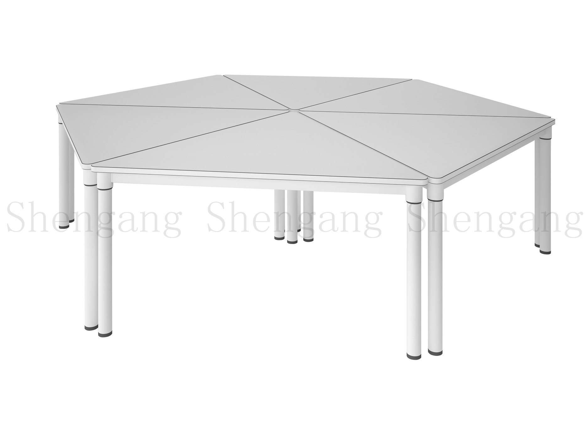 Hexagonal tables
